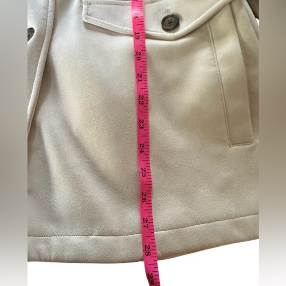 Rachel Roy Coat Women Safari-Type Lined Cinch Waist Button Up Classic. Size XL - Picture 7 of 8